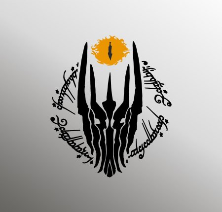 Знак саурон властелин колец