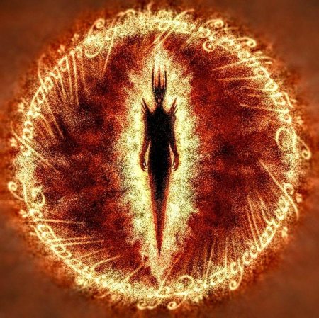 Властелин колец око саурона