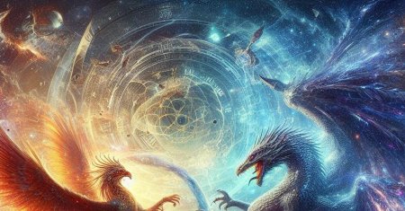 Дракон и феникс