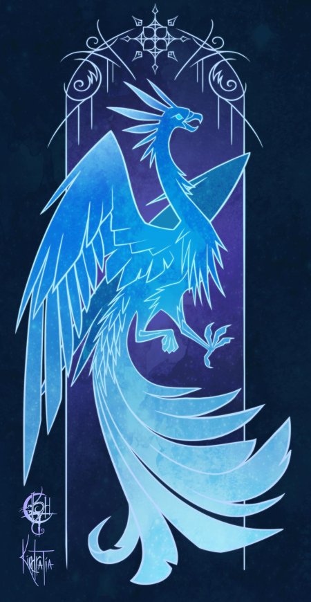 Ледяной феникс анивия