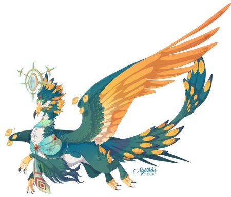 Дракон павлин