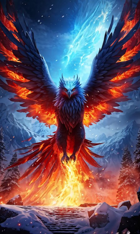 Птица феникс