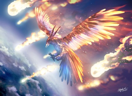 Огненный феникс дилюк