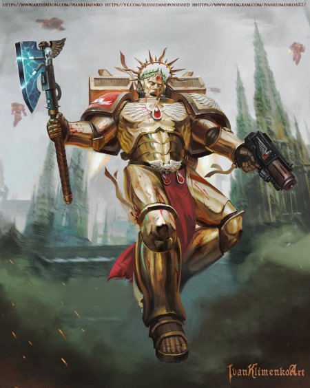 Кровавые ангелы вархаммер 40000