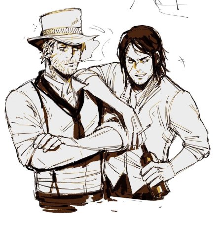 Артур морган и джон марстон