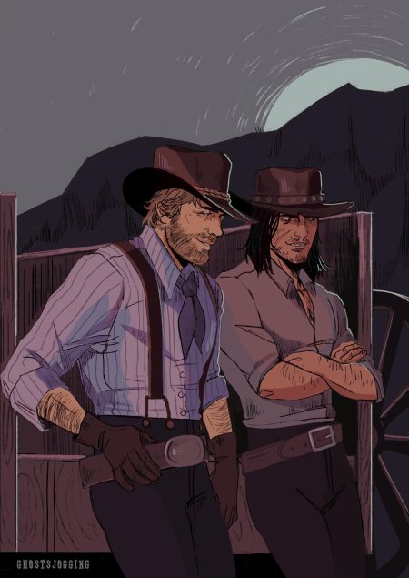 Артур морган и джон марстон