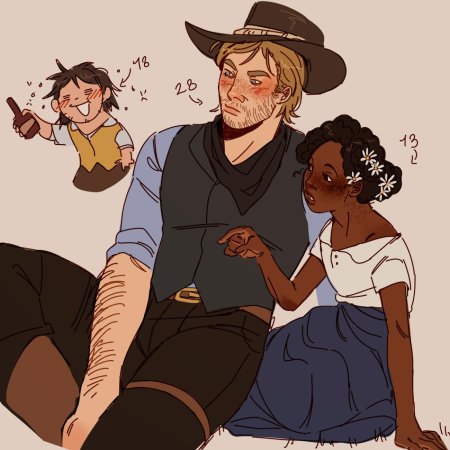 Rdr 2 артур морган и сэди