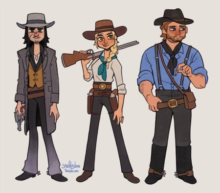 Артур морган арт red dead redemption