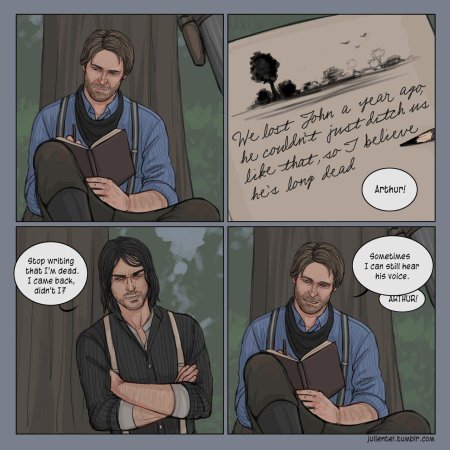 Артур морган и джон марстон