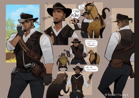 Джон марстон и артур морган