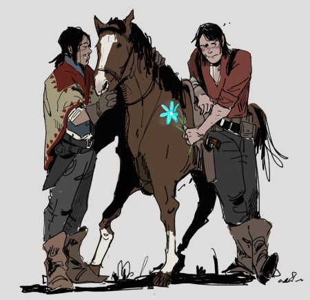 Артур и джон rdr 2