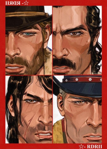 Артур морган арт red dead redemption