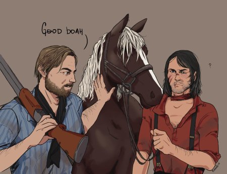 Артур морган и джон марстон