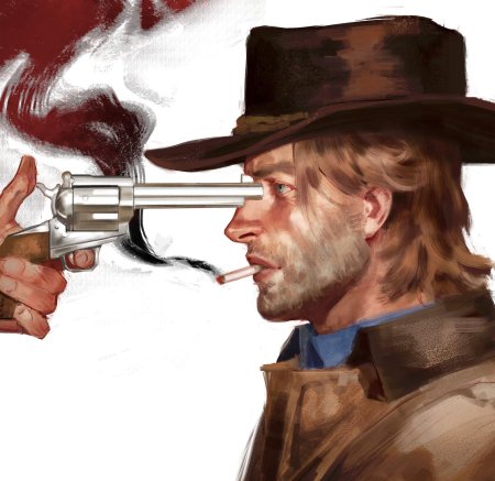 Клинт иствуд вестерн арт