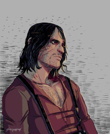 Артур морган и джон марстон арт