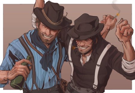 Артур морган и джон марстон