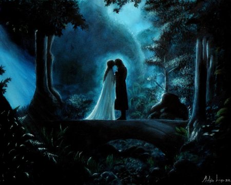 Арагорн и арвен арт