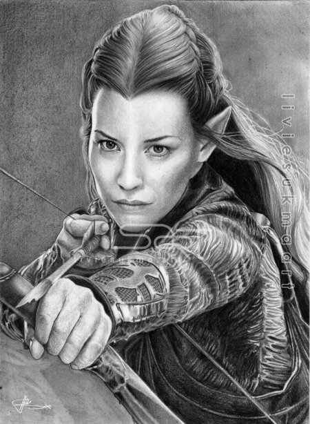 Эванджелин лилли тауриэль