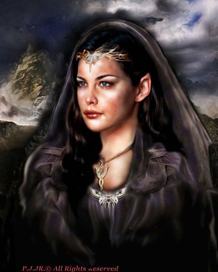 Эльфийка из властелина колец