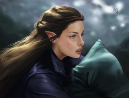 Эльфийка из властелина колец