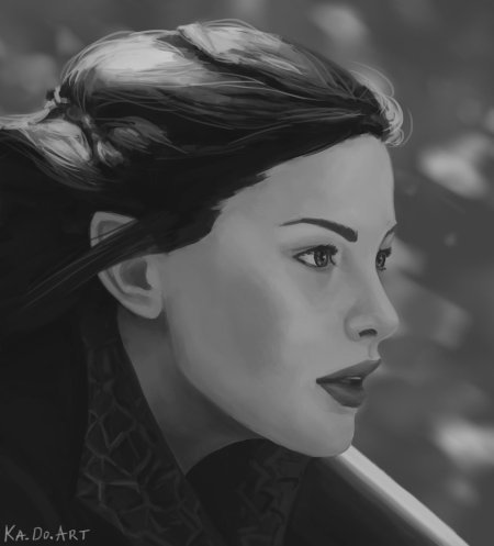 Эльфийка из властелина колец