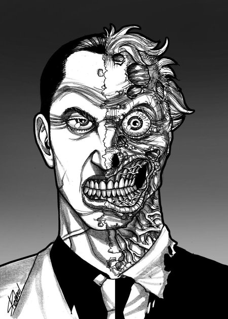 Харви дент двуликий