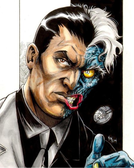 Харви дент двуликий