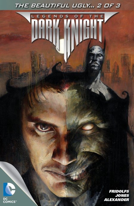 Двуликий бэтмен темный рыцарь