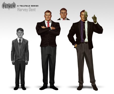 Batman telltale series concept art