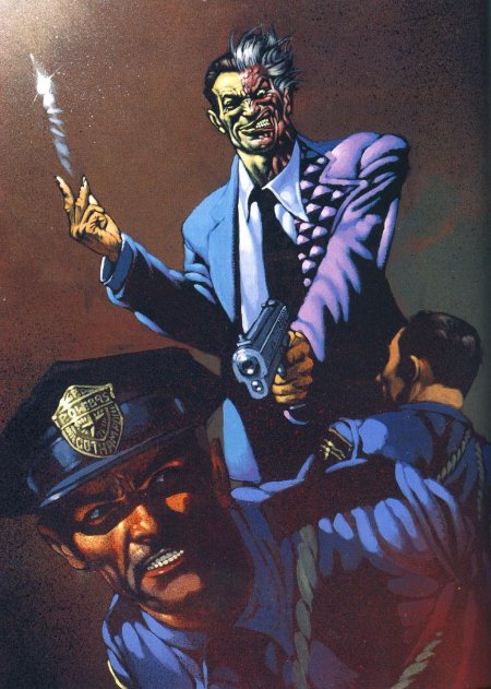 Двуликий dc comics