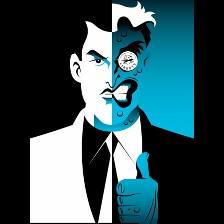 Двуликий dc comics