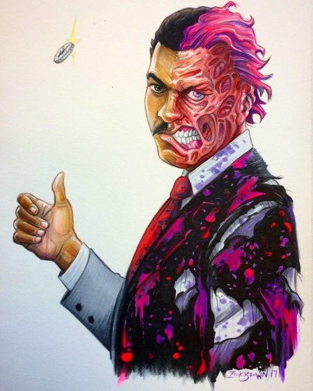 Харви дент двуликий