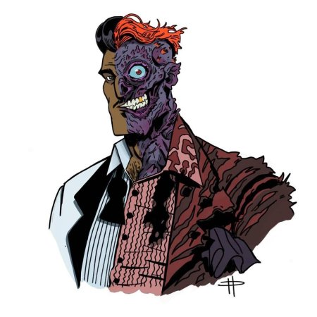 Двуликий dc comics