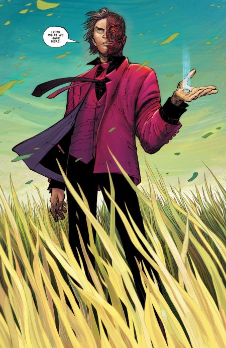 Двуликий dc comics