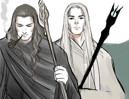 Трандуил элронд и леголас