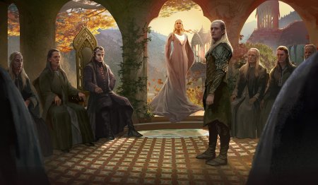 Трандуил галадриэль и элронд