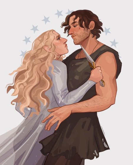 Galadriel and halbrand