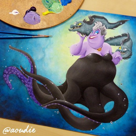 Дисней русалочка урсула