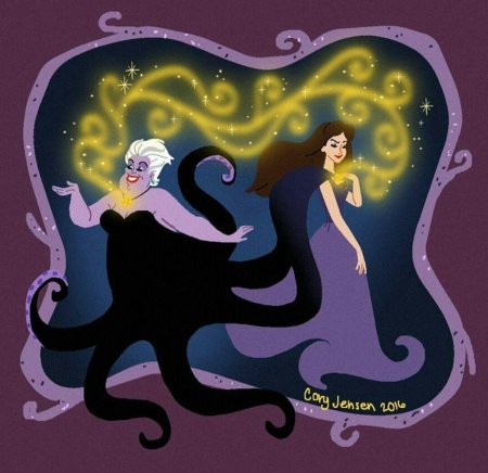 Урсула ванесса русалочка