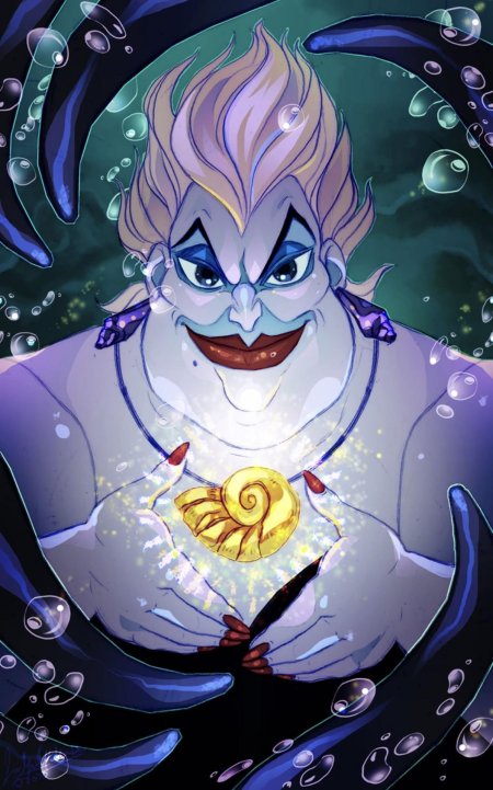 Русалочка мультфильм урсула