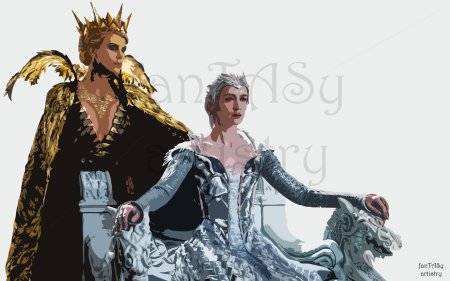 Шарлиз терон королева равенна