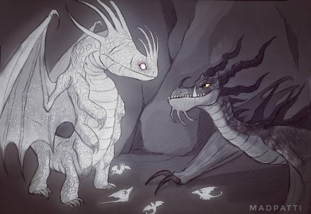 Королева огнеедов дракон