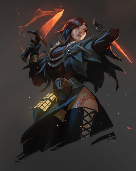 Женщина с мечом