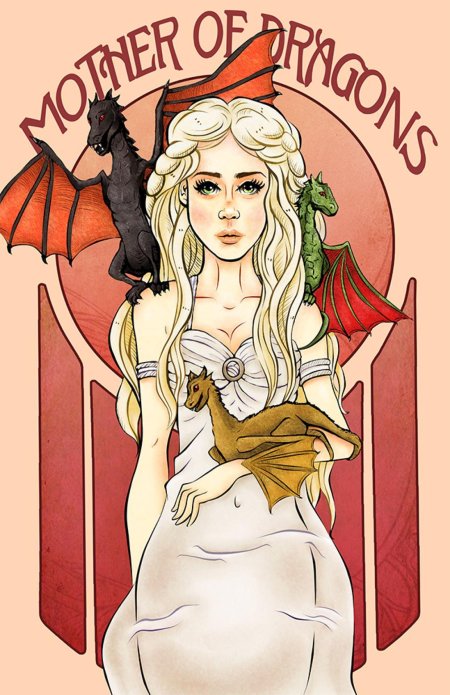 Таргариен в стиле ар-нуво