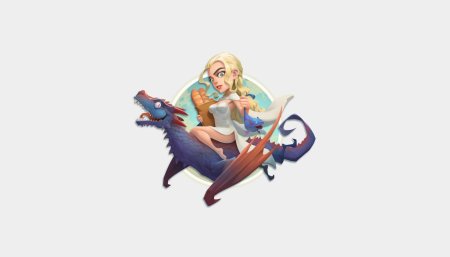 Дейенерис таргариен с драконом