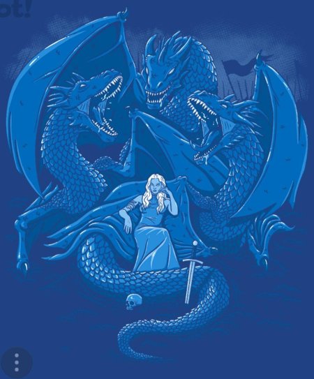 Синий дракон