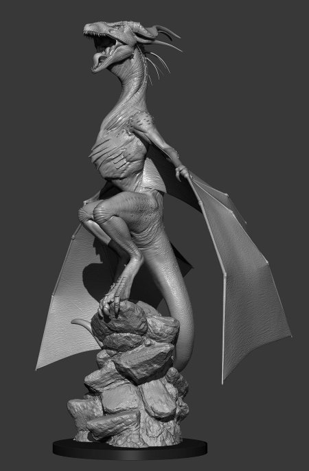 Статуя дракона