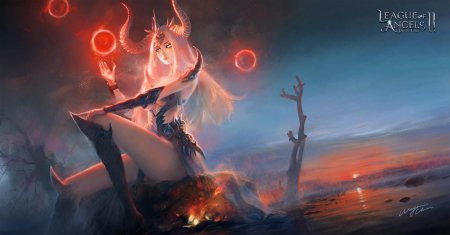 Legend of the cryptids девушка демон