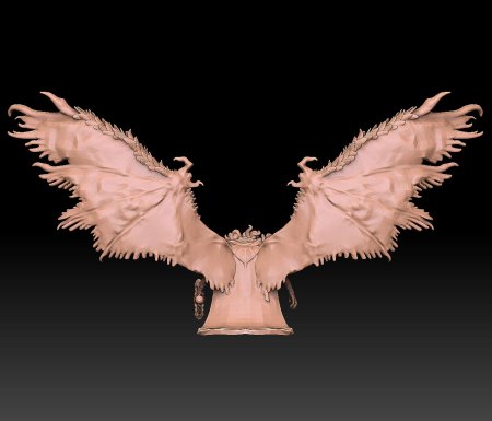 Перепончатые крылья дракона
