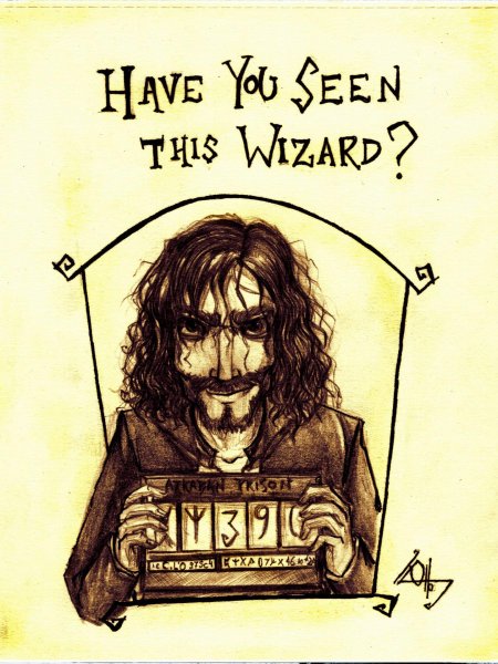 Разыскивается сириус блэк плакат